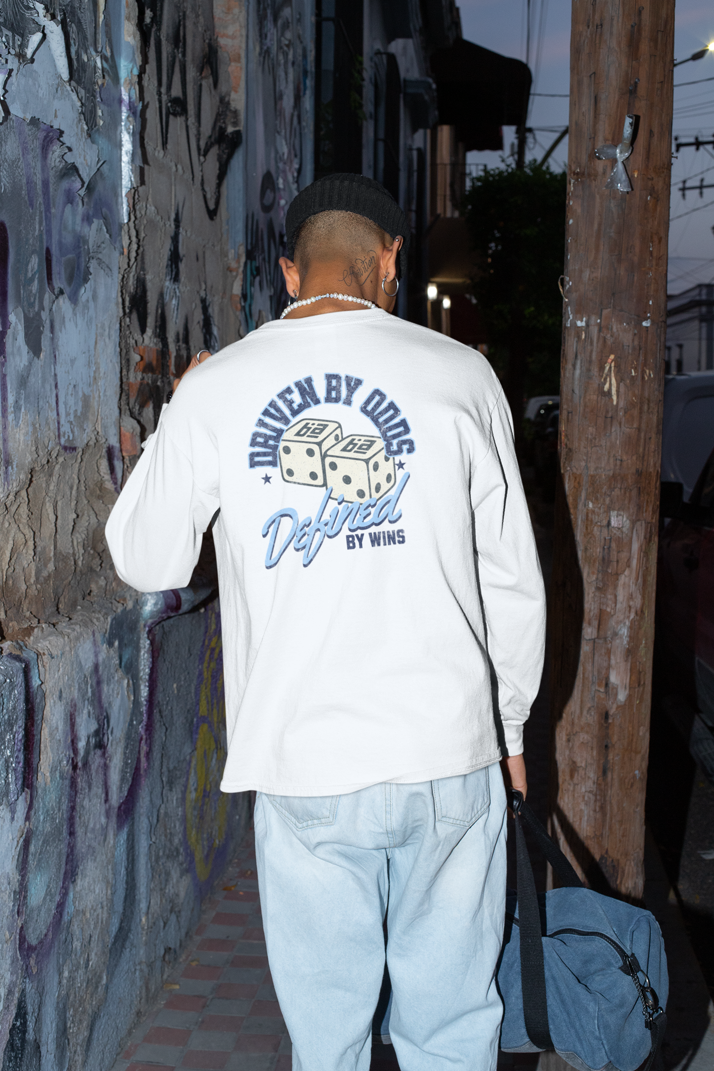 Driven by Odds, Defined by Wins Long Sleeve T-Shirt - Bettor Apparel
