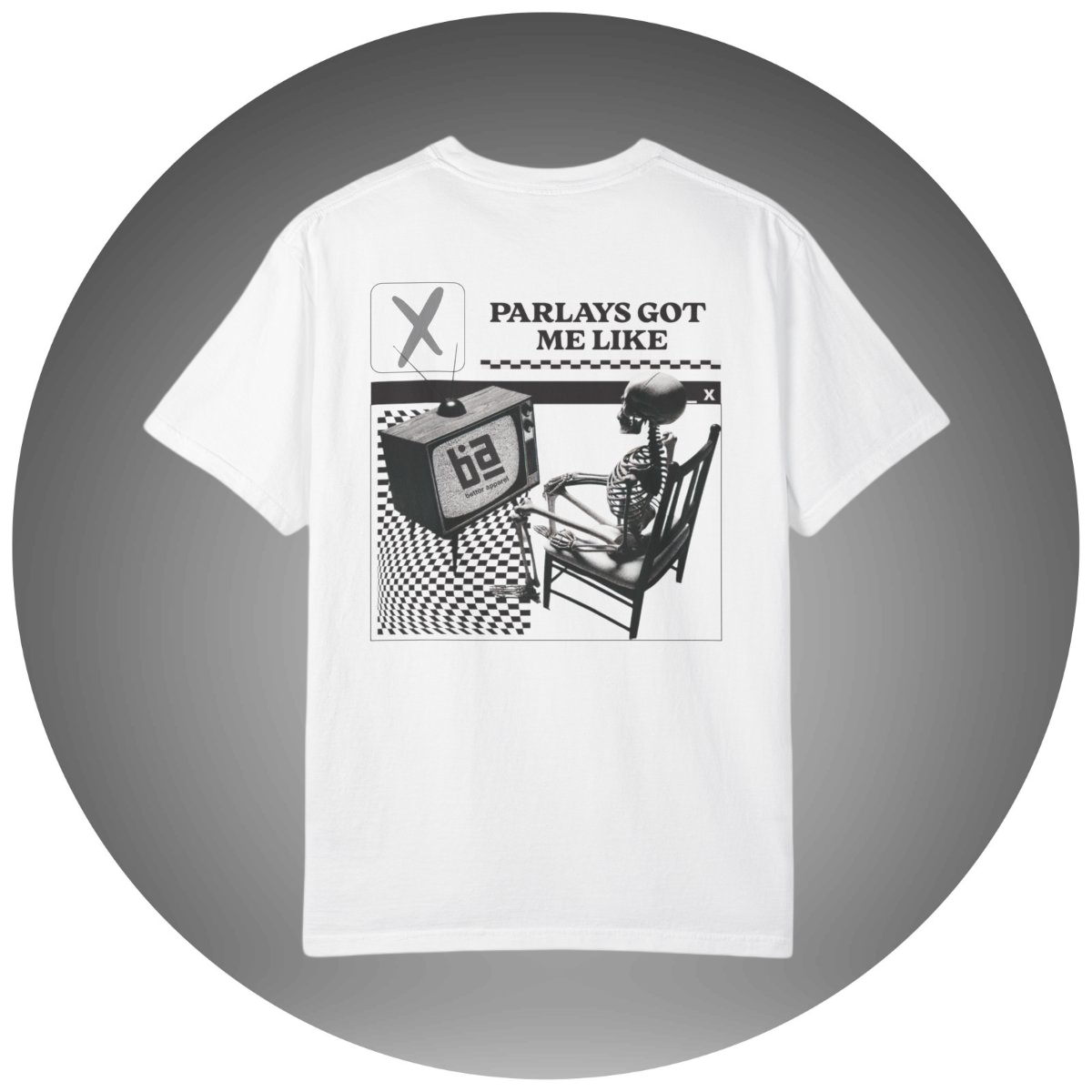 Parlays Got Me Like T-Shirt β Bettor Apparel