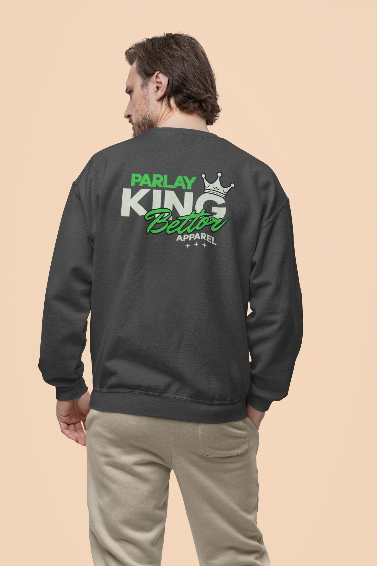 Parlay King Crewneck Sweatshirt β Bettor Apparel