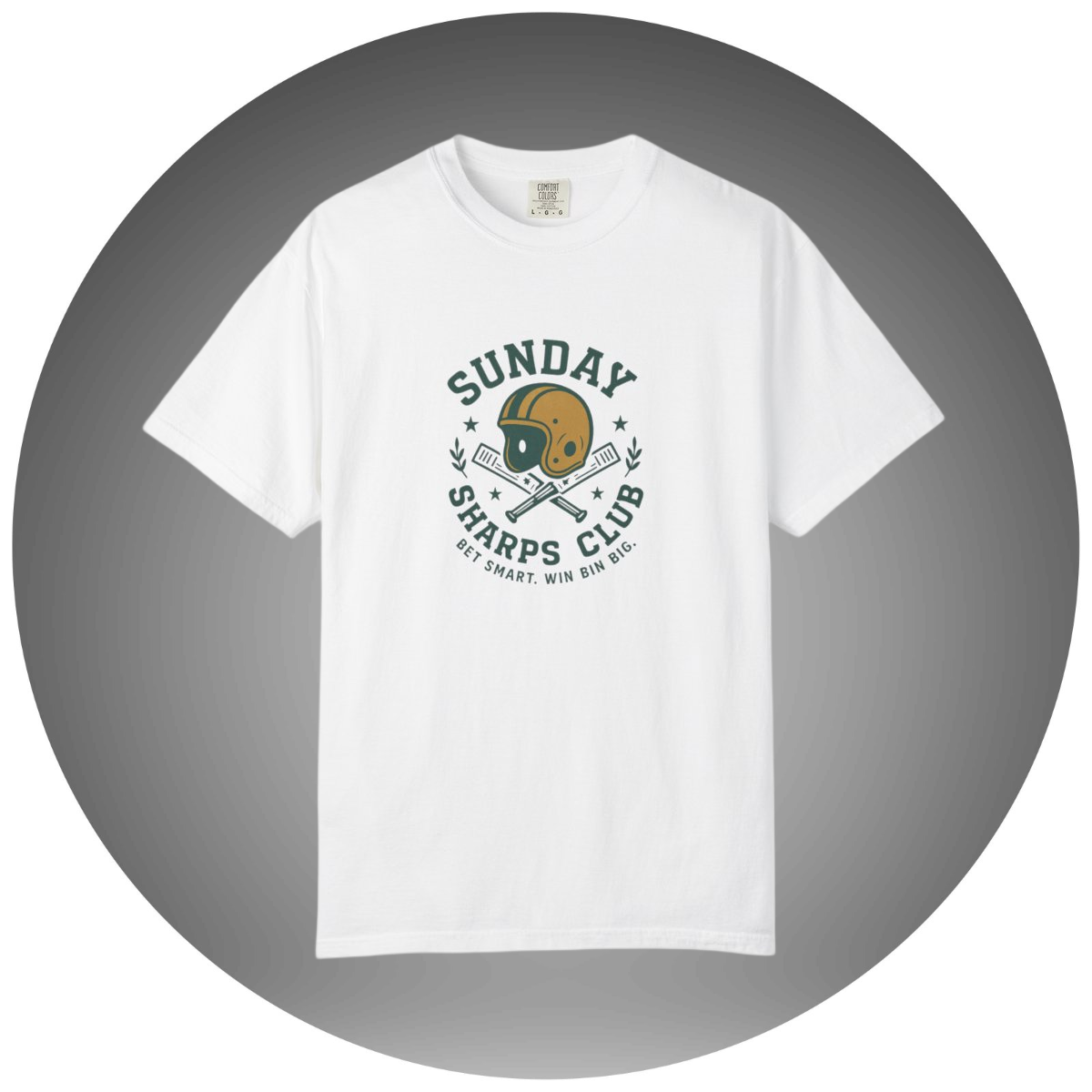 Sunday Sharps Club T-shirt - Bettor Apparel