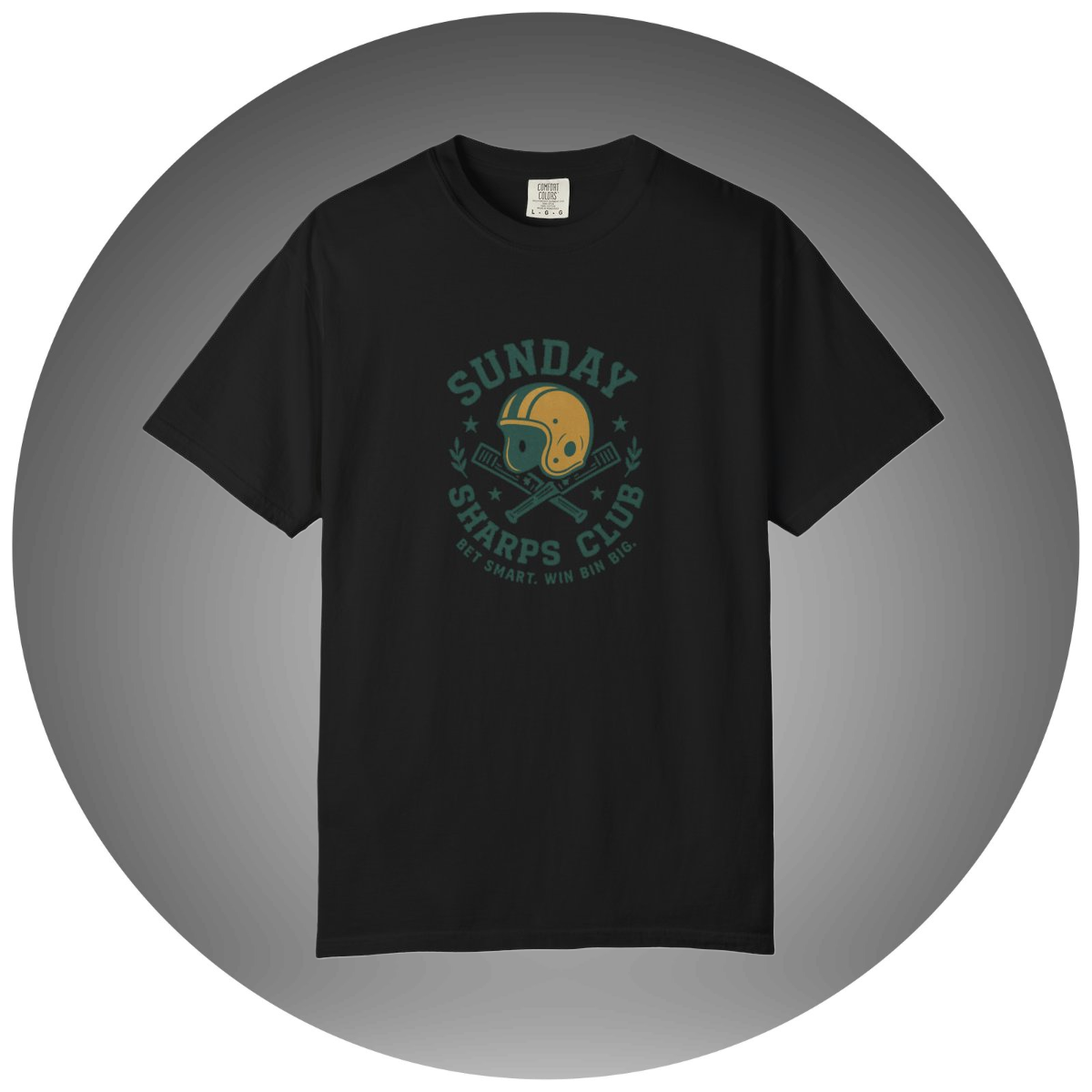 Sunday Sharps Club T-shirt - Bettor Apparel