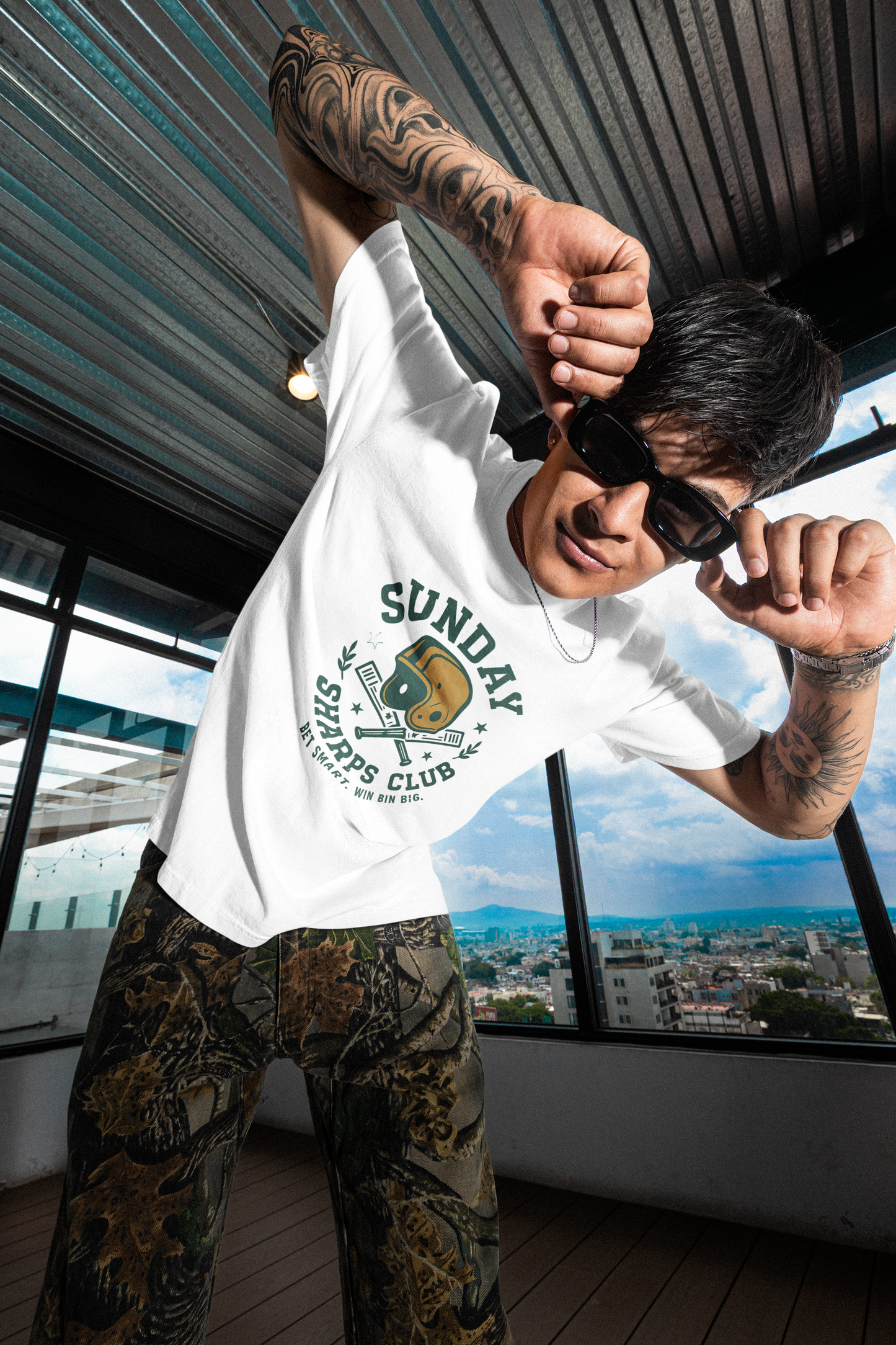 Sunday Sharps Club T-shirt - Bettor Apparel