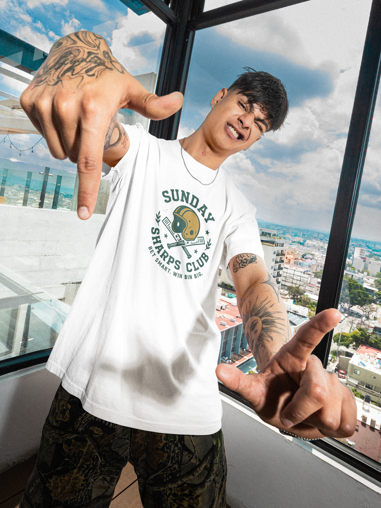 Sunday Sharps Club T-shirt - Bettor Apparel