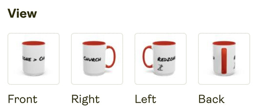 Redzone > Church Coffee Mug (15oz)