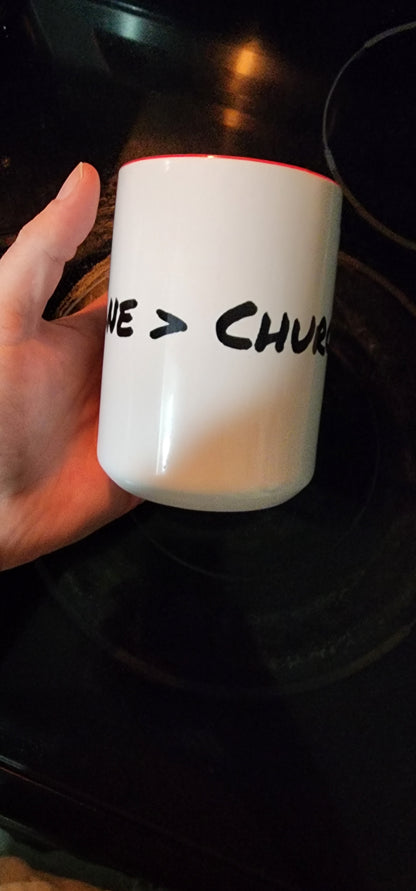 Redzone > Church Coffee Mug (15oz)