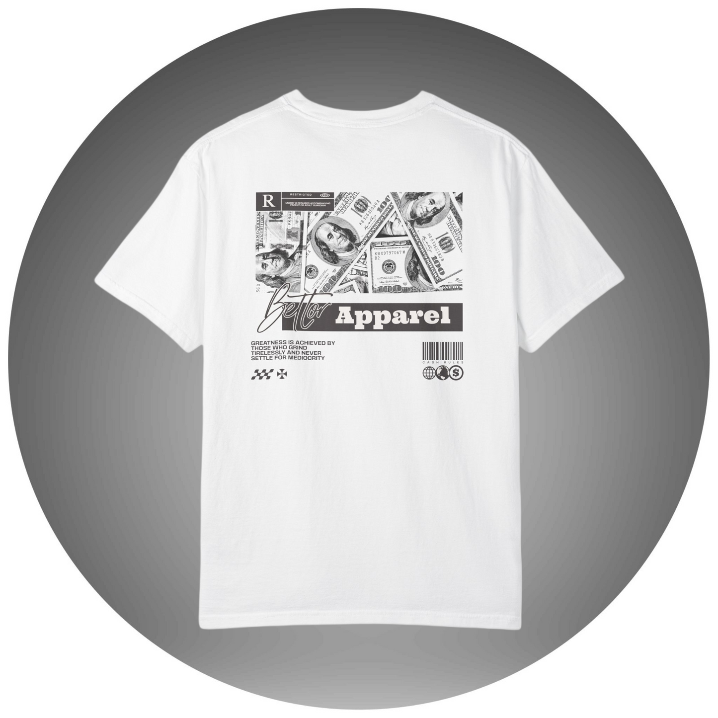 Money Print T-shirt - Bettor Apparel