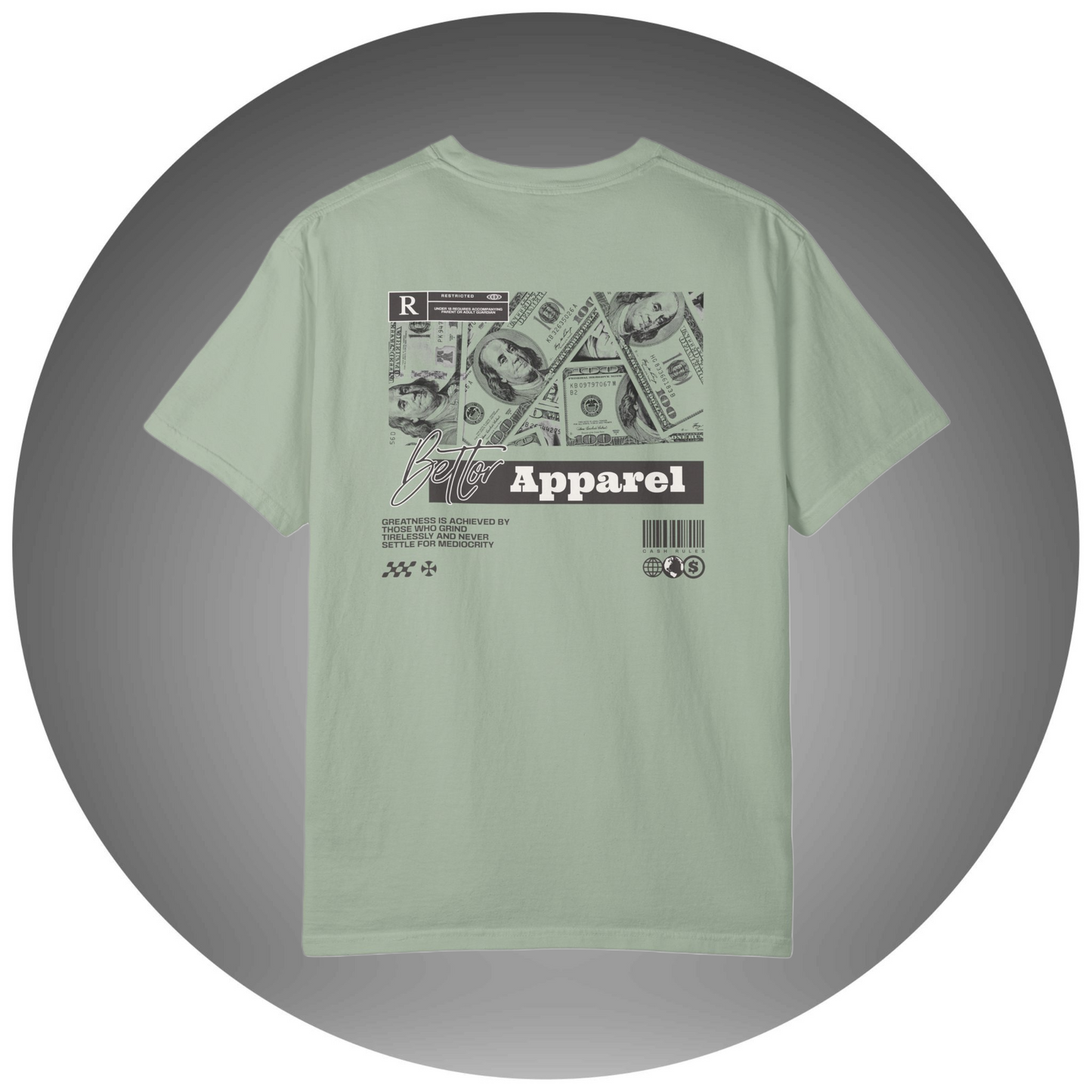 Money Print T-shirt - Bettor Apparel