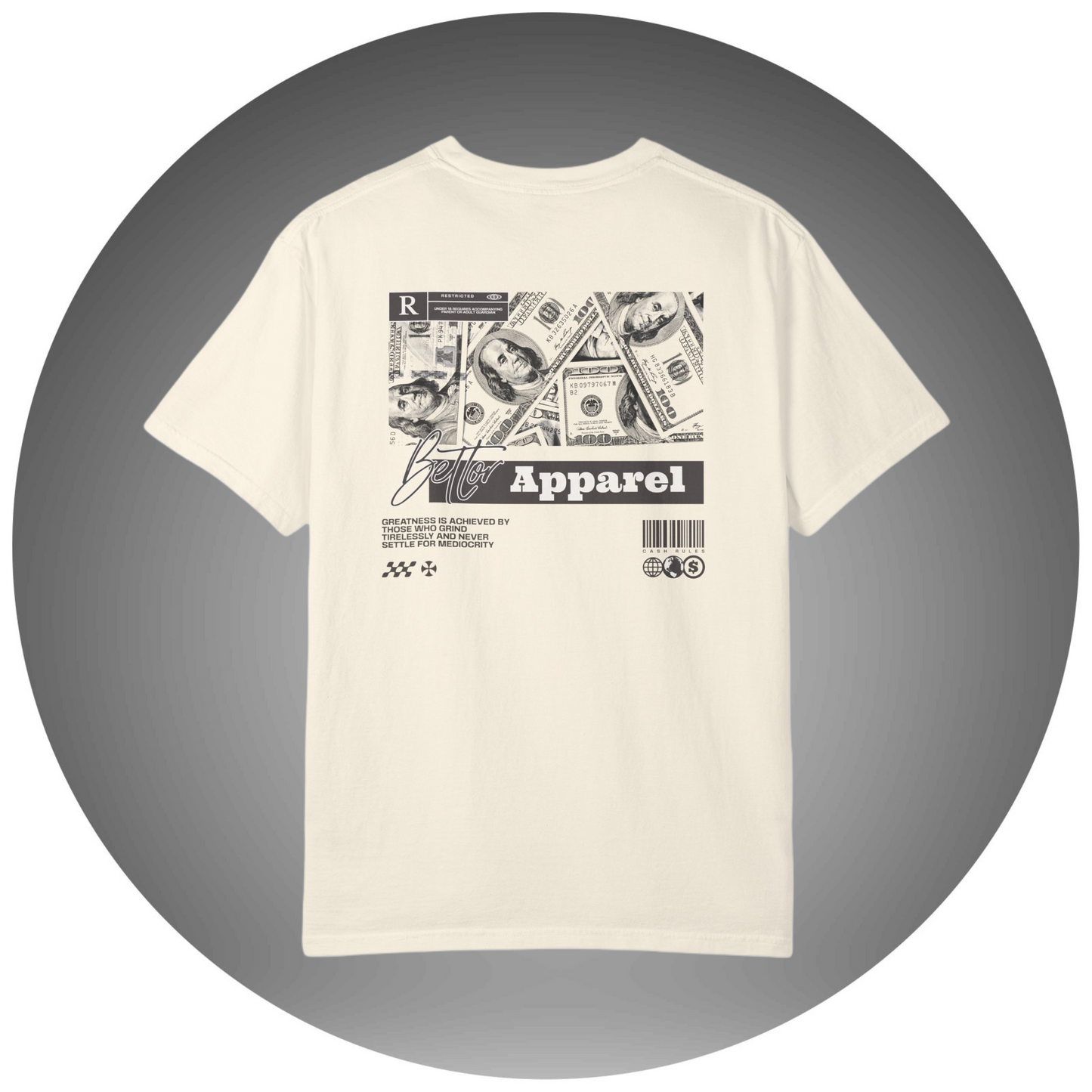 Money Print T-shirt - Bettor Apparel