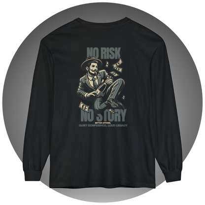 No Risk No Story Long Sleeve T-Shirt - Bettor Apparel