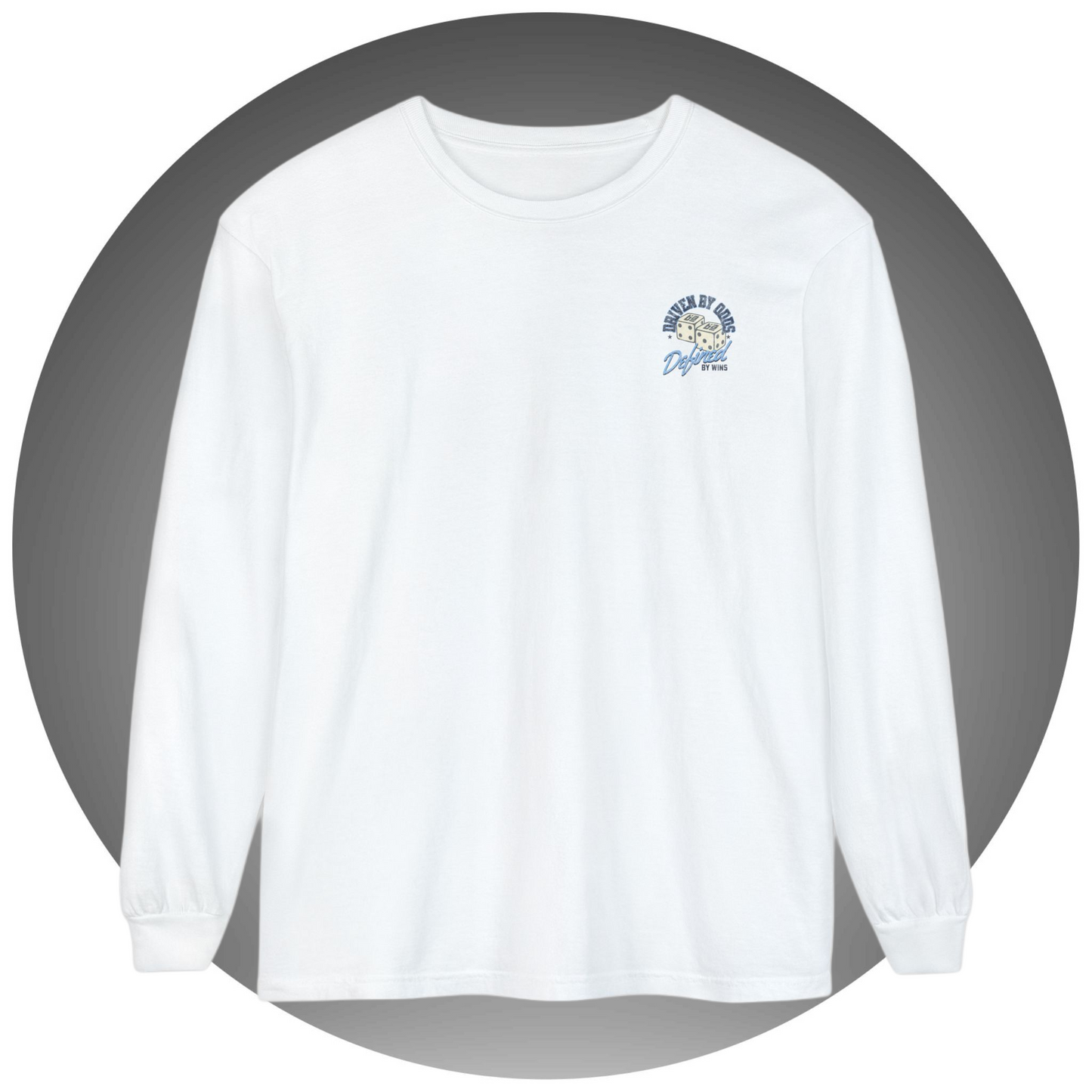 Driven by Odds, Defined by Wins Long Sleeve T-Shirt - Bettor Apparel