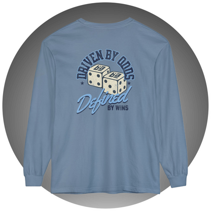 Driven by Odds, Defined by Wins Long Sleeve T-Shirt - Bettor Apparel