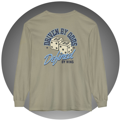 Driven by Odds, Defined by Wins Long Sleeve T-Shirt - Bettor Apparel