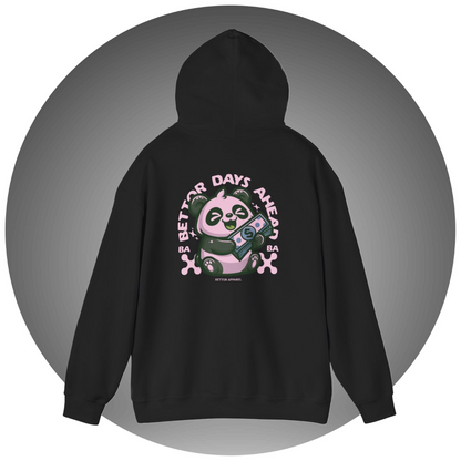 Bettor Days Ahead Panda Hoodie - Bettor Apparel