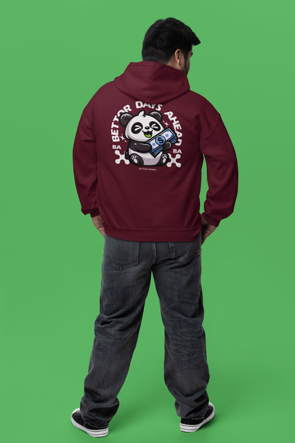 Bettor Days Ahead Panda Hoodie - Bettor Apparel
