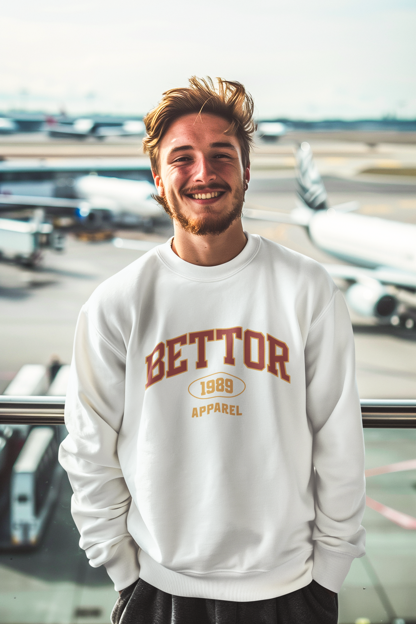 Vintage Bettor Apparel Crewneck Sweater - Bettor Apparel