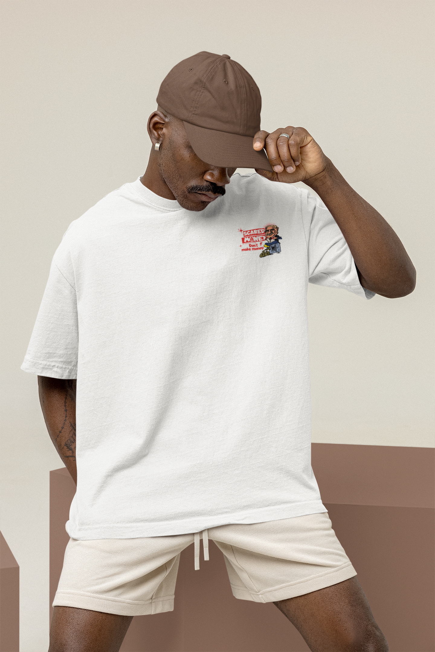 Scared Money Dont Make Money T-shirt - Bettor Apparel