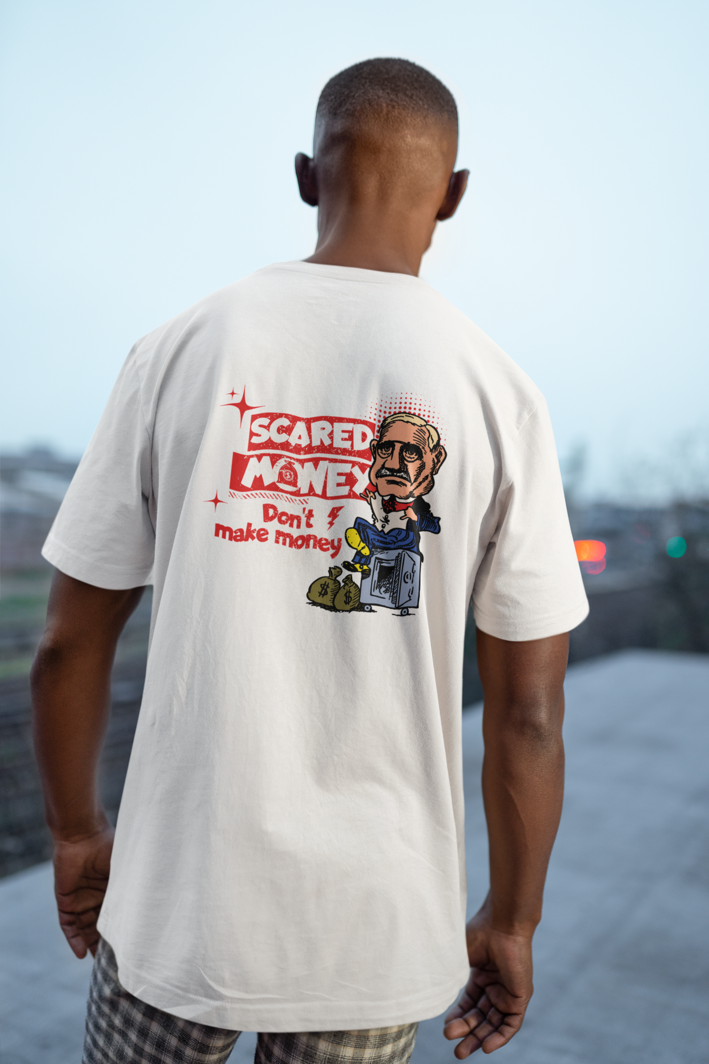 Scared Money Dont Make Money T-shirt - Bettor Apparel