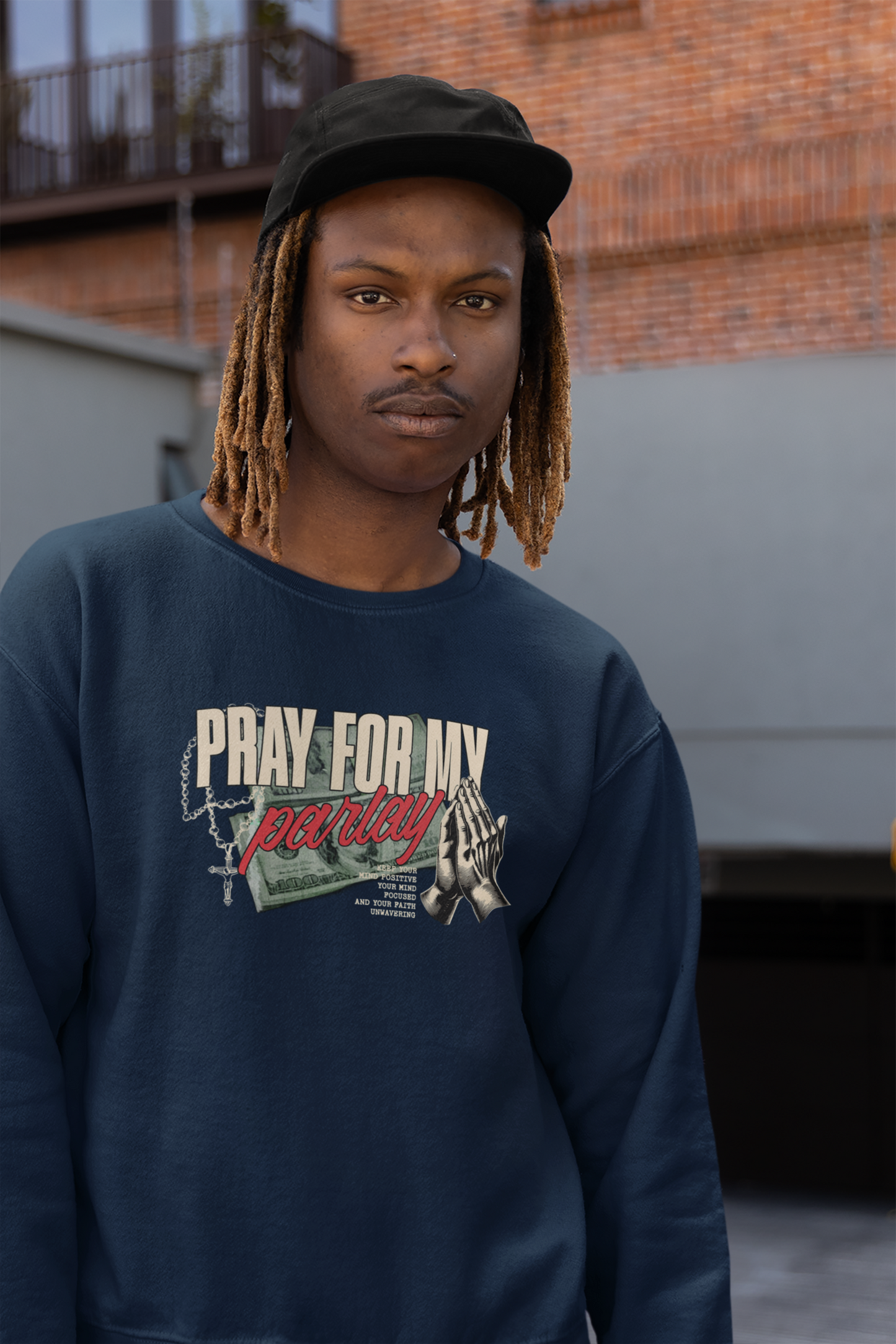 Pray for My Parlay Sweatshirt - Bettor Apparel